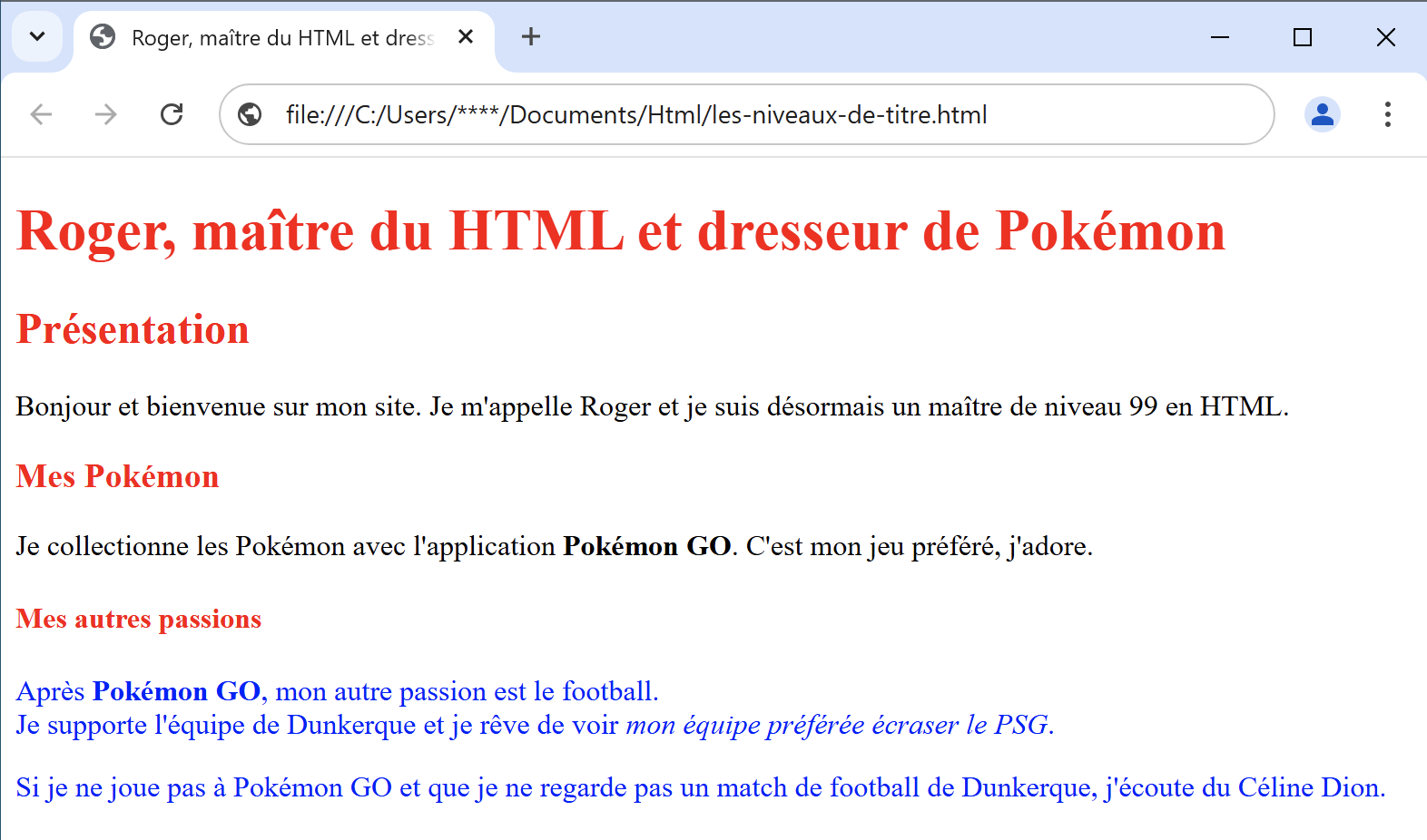 Priorité CSS
