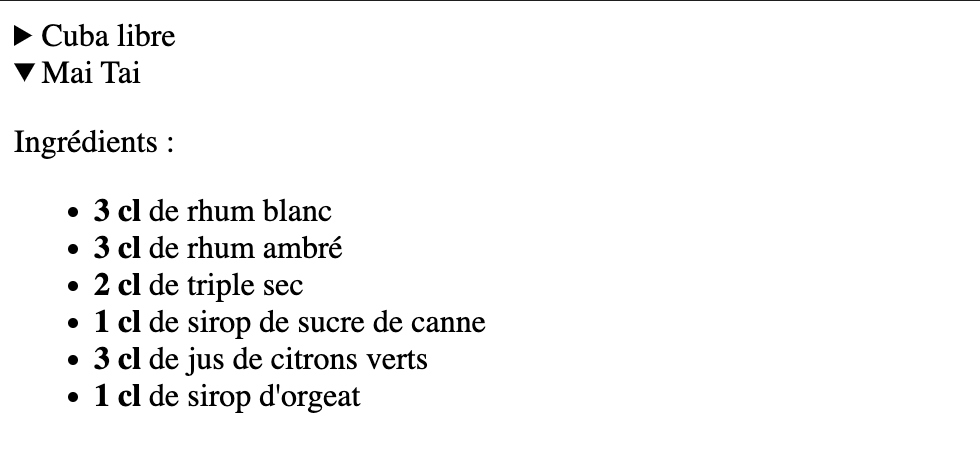 Balise detail